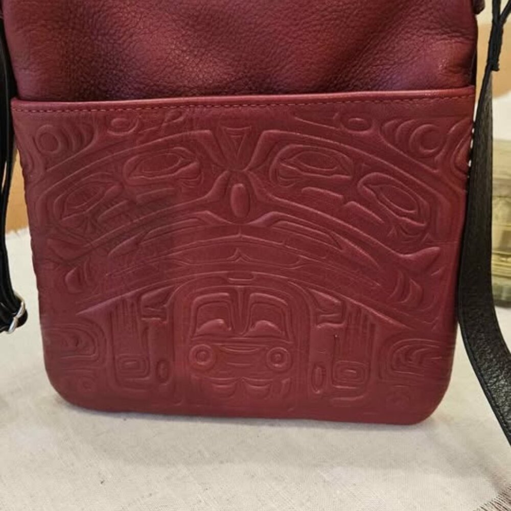 Spirit of the Wild Embossed Leather bag